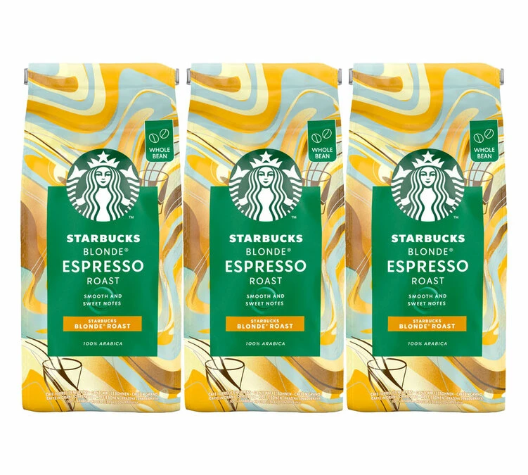 Café En Grain Starbucks Blonde Espresso Roast - 1,350 Kg 3 Café En Grain Starbucks Blonde Espresso Roast - 1,350 Kg