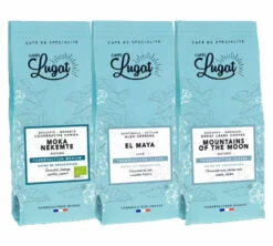 3x250 G Café En Grain Pack Slow Coffee - Cafés Lugat