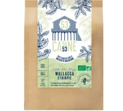 1kg Café En Grains Bio Wallagga : Ethiopie - Cabane 53