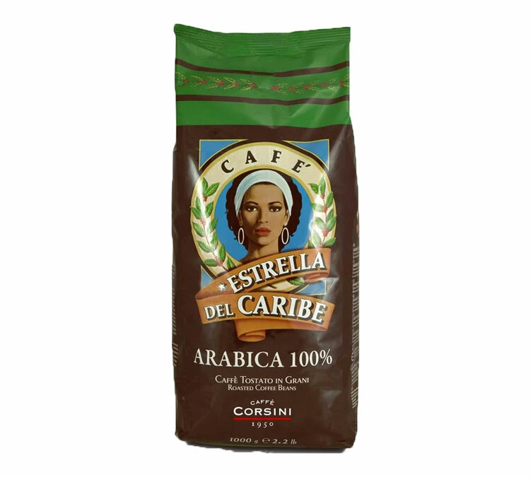 Café En Grains 100% Arabica Estrella Del Caribe St Domingue - 1kg - Caffè Corsini 3 Café En Grains 100% Arabica Estrella Del Caribe St Domingue - 1kg - Caffè Corsini