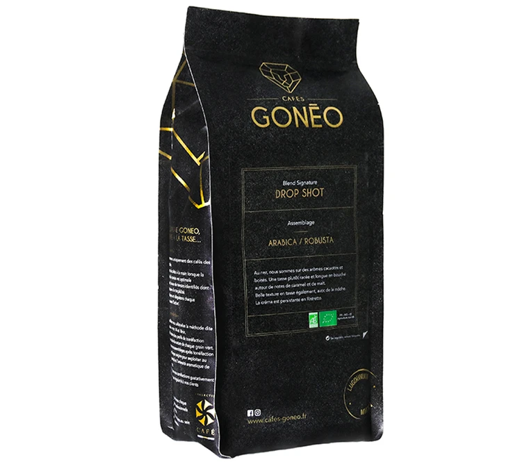 Café En Grains Cafés Gonéo Bio - Drop Shot Blend Signature - 1kg 3 Café En Grains Cafés Gonéo Bio - Drop Shot Blend Signature - 1kg