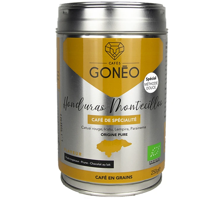 Café En Grains Cafés Gonéo - Pure Origine Honduras Montecillos - 250gr 3 Café En Grains Cafés Gonéo - Pure Origine Honduras Montecillos - 250gr