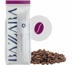 1kg Café En Grain Aromamore Arabica/Robusta - BAZZARA -Maxicoffee cafeengrainbazzaraaromamorekgillustration4