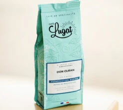 4x250g Café En Grain Nicaragua Don Olman - Cafés Lugat -Maxicoffee cafeengraincafeslugatdonolman
