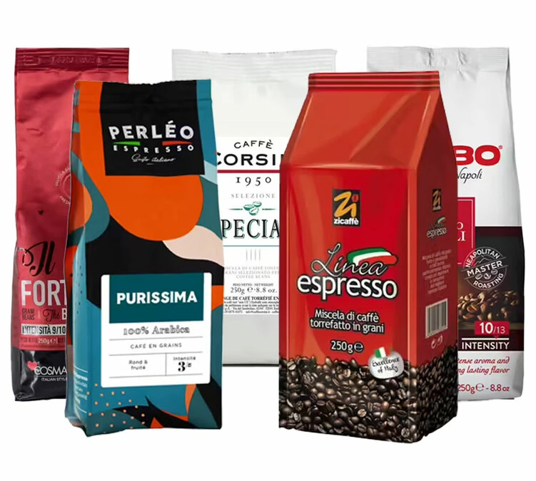 1,250 Kg Café En Grain Pack Café Italien - EXCLU MAXICOFFEE 3 1,250 Kg Café En Grain Pack Café Italien - EXCLU MAXICOFFEE