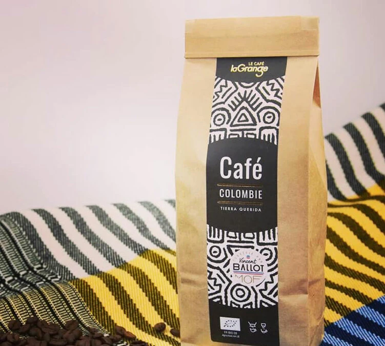 200g Café En Grain Colombie Bio LaGrange 4 200g Café En Grain Colombie Bio LaGrange – Image 2