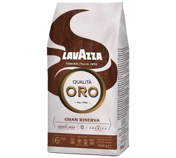 1 Kg Café En Grain Qualita Oro Gran Reserva - Lavazza 3 1 Kg Café En Grain Qualita Oro Gran Reserva - Lavazza