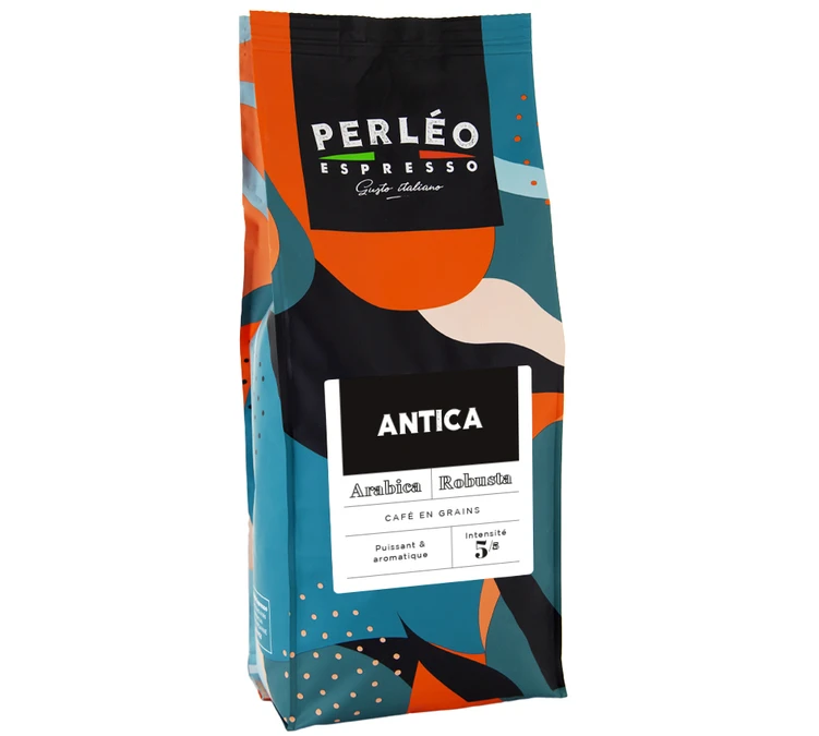 1 Kg Café En Grain Antica - PERLEO ESPRESSO 3 1 Kg Café En Grain Antica - PERLEO ESPRESSO