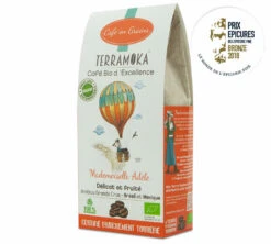 Café En Grains 100% Arabica Bio - 200g - Mademoiselle Adèle - TERRAMOKA -Maxicoffee cafeengrainterramokaadele200g 2