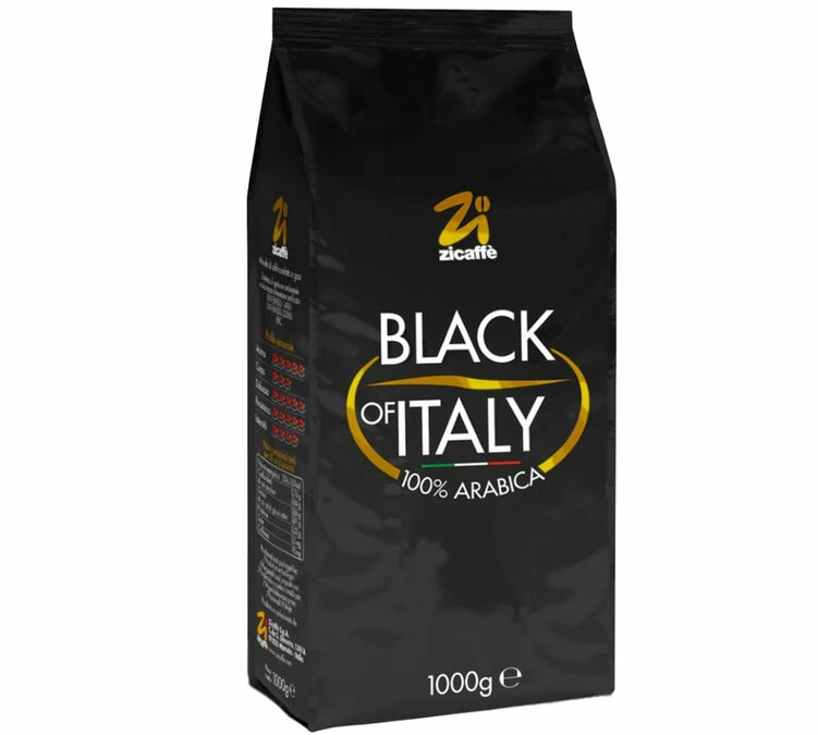 1 Kg Café En Grain Black Of Italy Zicaffè 4 1 Kg Café En Grain Black Of Italy Zicaffè – Image 2