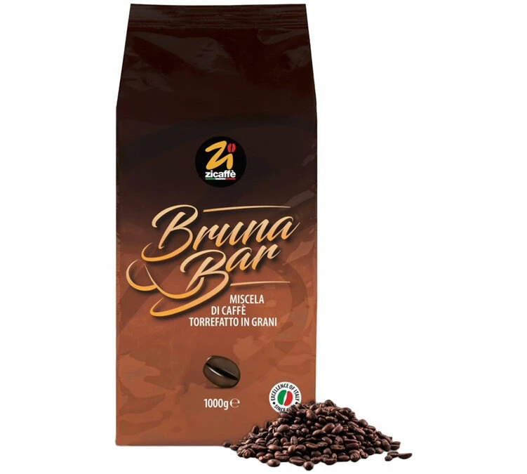 Café En Grains Linea Bruna Zicaffè 1kg 3 Café En Grains Linea Bruna Zicaffè 1kg