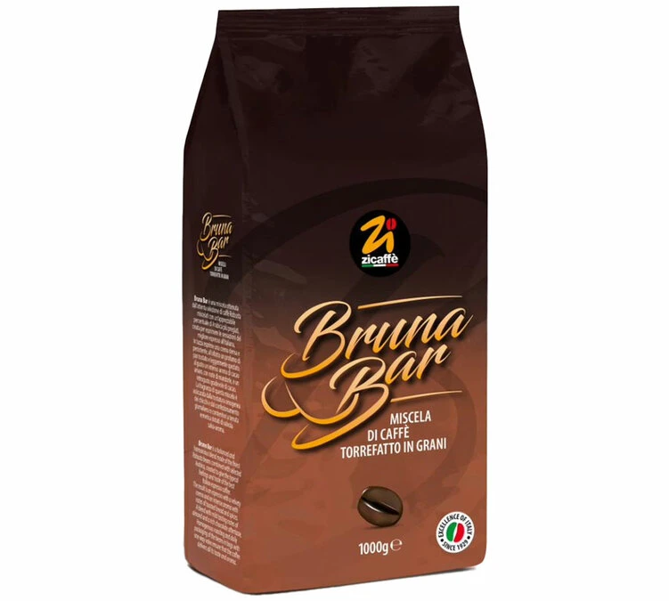 Café En Grains Linea Bruna Zicaffè 1kg 4 Café En Grains Linea Bruna Zicaffè 1kg – Image 2