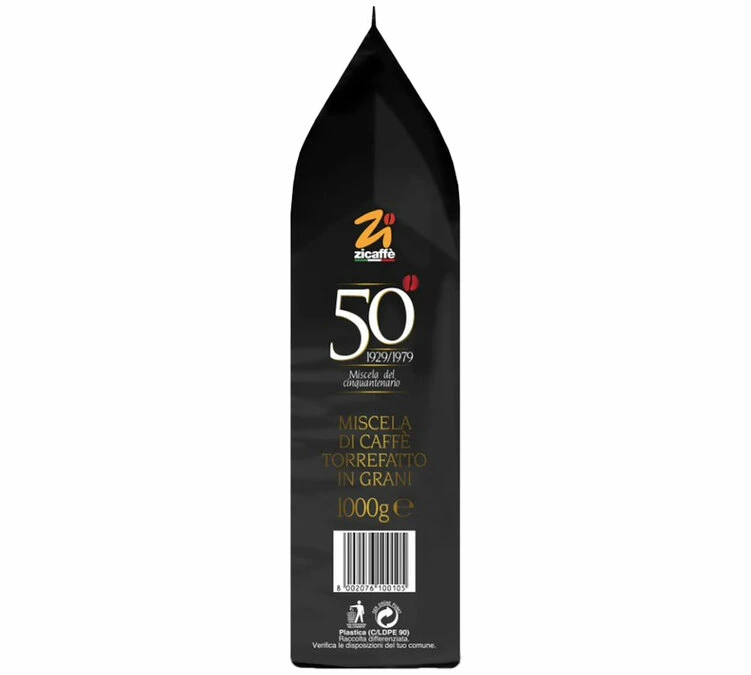 Café En Grains Cinquantenario Zicaffè 1kg 6 Café En Grains Cinquantenario Zicaffè 1kg – Image 4