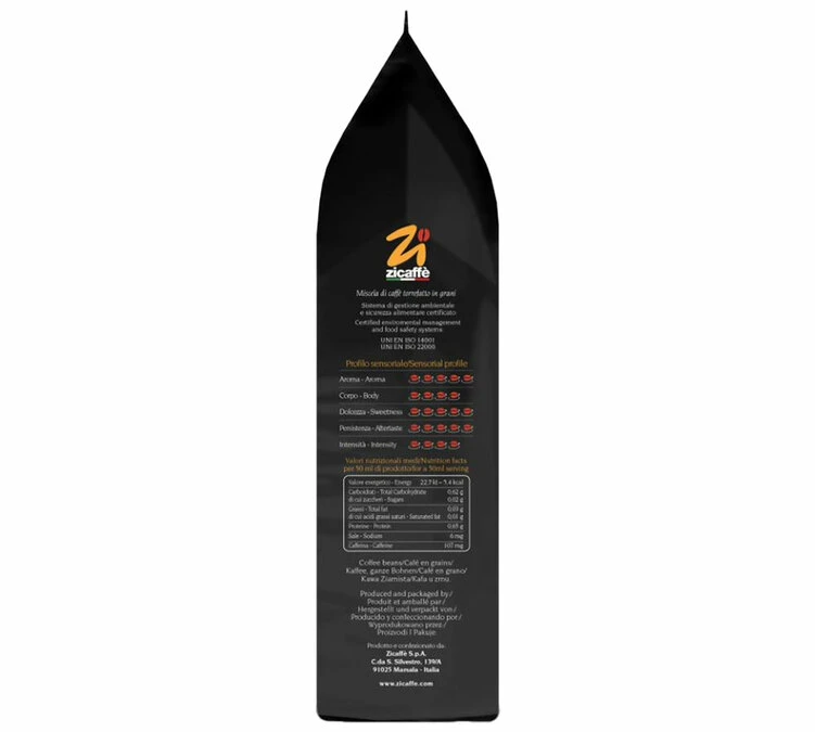 Café En Grains Cinquantenario Zicaffè 1kg 7 Café En Grains Cinquantenario Zicaffè 1kg – Image 5