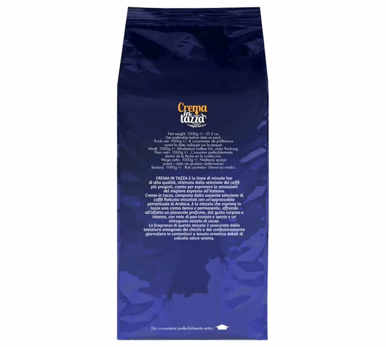 1kg Café En Grains Crema In Tazza Superior - ZICAFFE 5 1kg Café En Grains Crema In Tazza Superior - ZICAFFE – Image 3