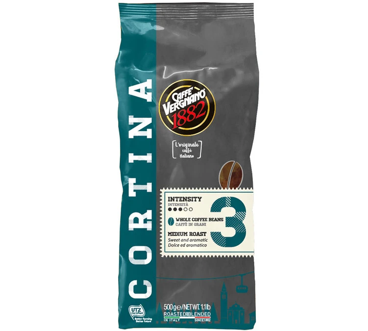 500g Café En Grains - City Line - Cortina - Caffè Vergnano 3 500g Café En Grains - City Line - Cortina - Caffè Vergnano
