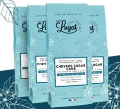 4x250 G Café En Grains : Amérique Du Sud - Chevere Décaféiné Sugar Cane - Cafés Lugat 5 4x250 G Café En Grains : Amérique Du Sud - Chevere Décaféiné Sugar Cane - Cafés Lugat -Maxicoffee chevere 1