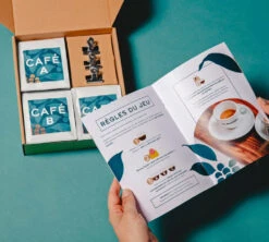 Coffret Atelier Profil Café : Expérience Dégustation Cafés En Grain -Maxicoffee coffret 1 livret 1