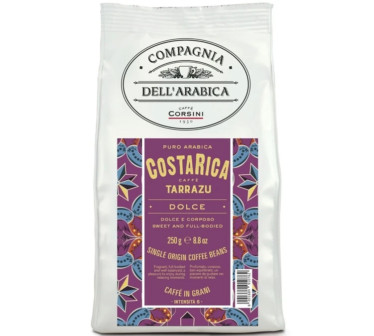 250g Café En Grains Costa Rica Tarrazu - Corsini 3 250g Café En Grains Costa Rica Tarrazu - Corsini