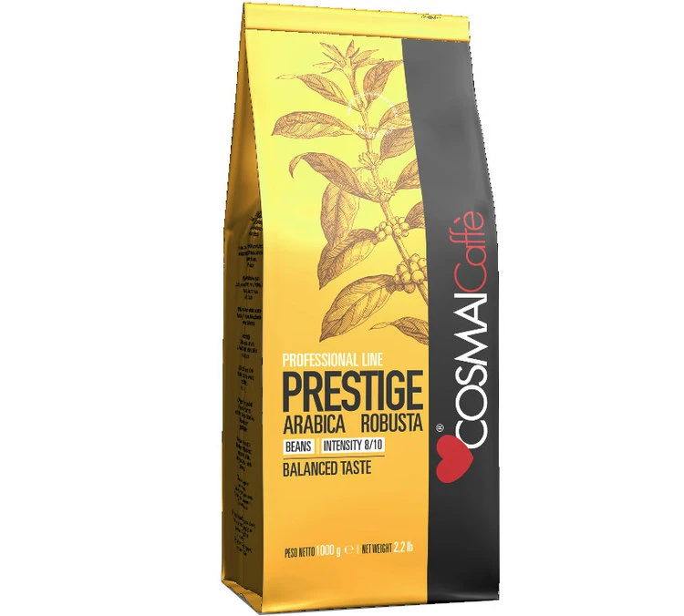 1kg Café En Grain Prestige - COSMAI CAFFE 3 1kg Café En Grain Prestige - COSMAI CAFFE