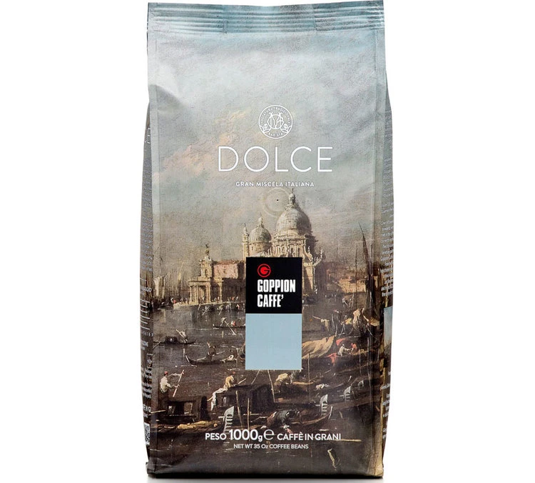 1kg Café En Grains Dolce - GOPPION CAFFE 3 1kg Café En Grains Dolce - GOPPION CAFFE