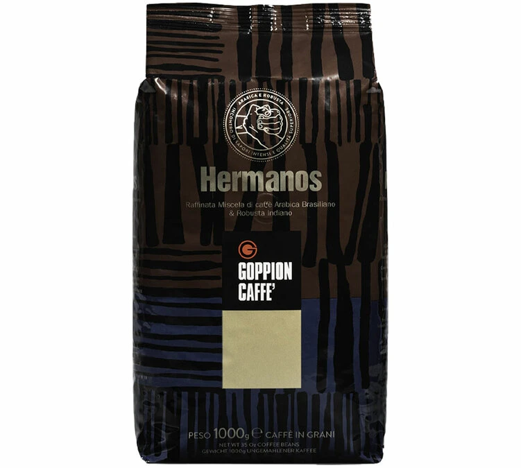 Café En Grains Hermanos - 1kg - Goppion Caffé 3 Café En Grains Hermanos - 1kg - Goppion Caffé