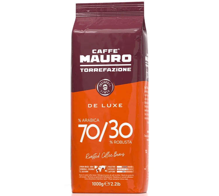1kg Café En Grain Deluxe - Caffè Mauro 3 1kg Café En Grain Deluxe - Caffè Mauro