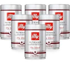 Café En Grains Espresso Intenso (Scura) - 6x250g - Illy