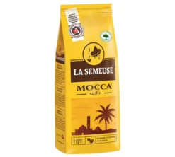 1 Kg Café En Grain 100% Arabica Mocca - LA SEMEUSE