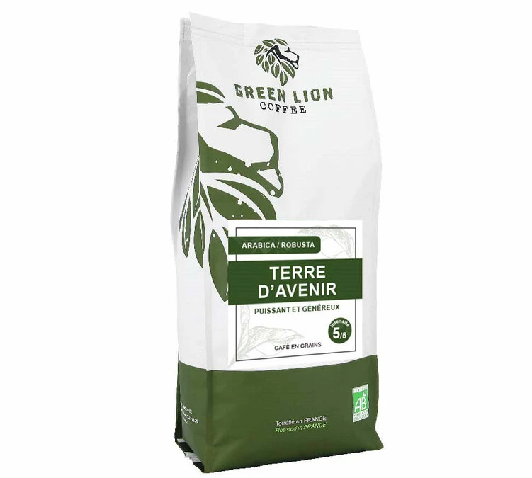 1 Kg Café En Grain Bio Terre D'avenir - Green Lion Coffee 3 1 Kg Café En Grain Bio Terre D'avenir - Green Lion Coffee