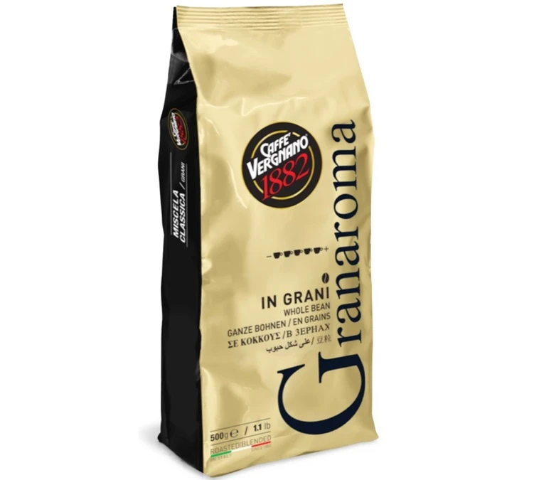 500 G Café En Grain Gran Aroma - Caffè Vergnano 3 500 G Café En Grain Gran Aroma - Caffè Vergnano